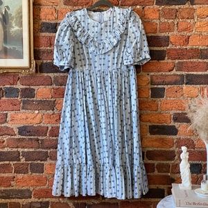 BATSHEVA DRESS x Laura Ashley Floral Midi Dress